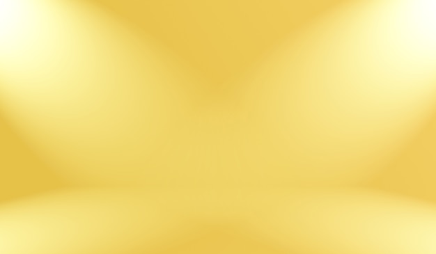 Free photo abstract luxury gold yellow gradient studio wall, well use as background,layout,banner and product presentation.