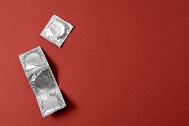 Free photo abstract sexual health assortment with condom