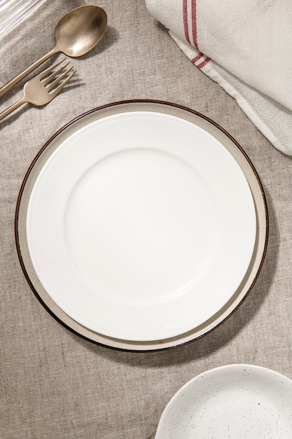 Free Photo aesthetic dinner table background