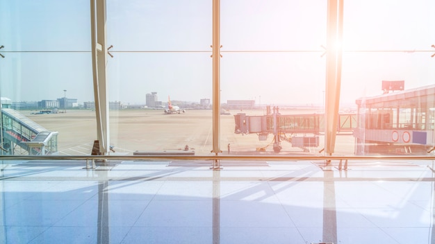 Foto gratuita terminal dell'aeroporto