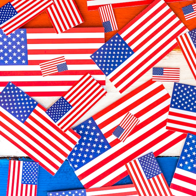 Free photo american flag background