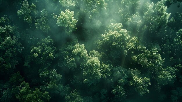 Aokigahara forest in highly detailed style