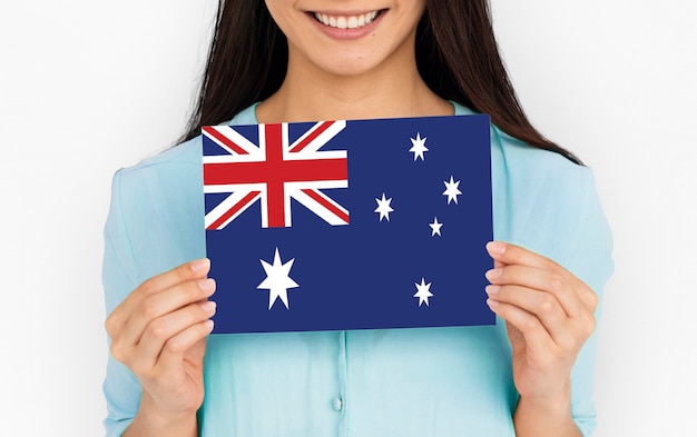 Free Photo australia country union jack flag