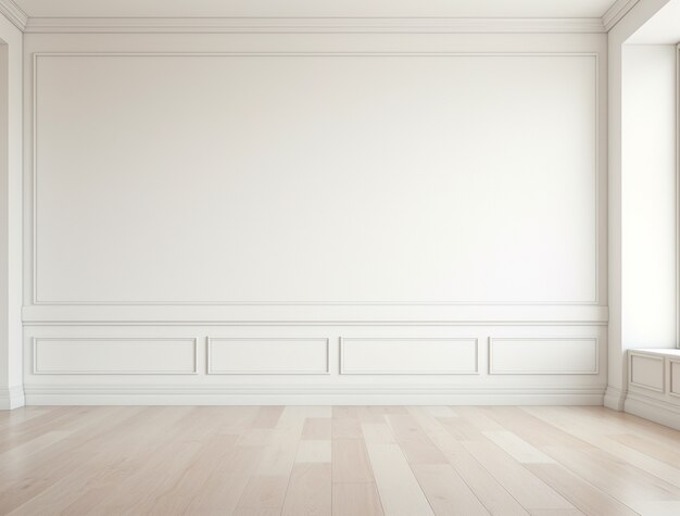 Background with simple white wall