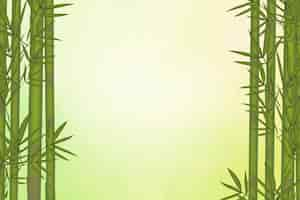 Free photo bamboo leaf elements green