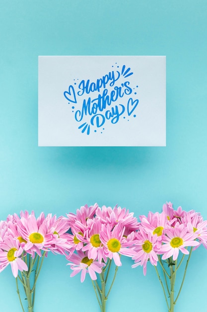 Free photo beautiful arrangement for mother's day