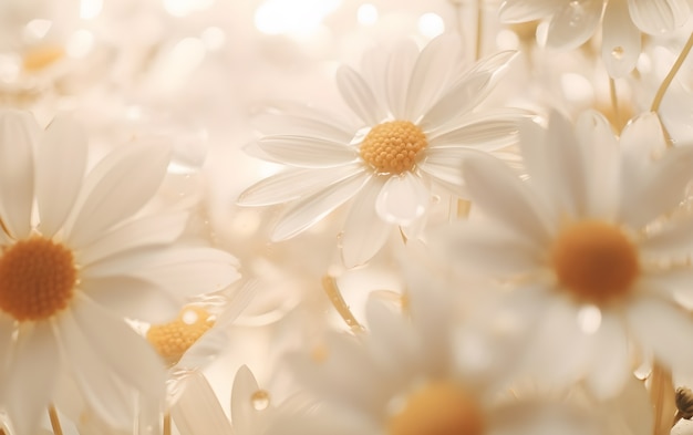 Free photo beautiful floral wallpaper