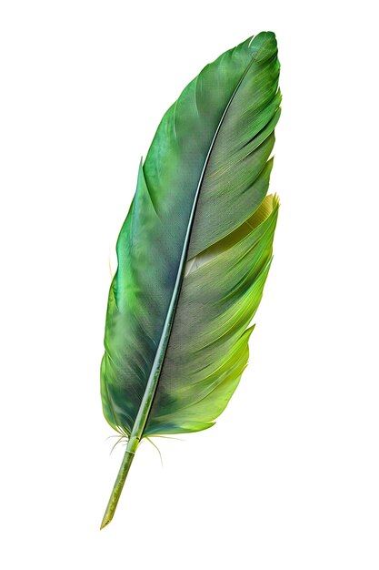 Beautiful isolated feather