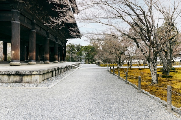 Free photo beautiful japanese garden