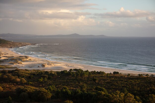 Beautiful landscape of the beach