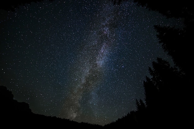 Free photo beautiful scenery of the milky way galaxy - great for a cool  background