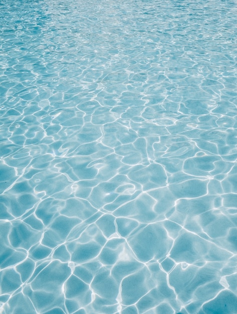 Free Photo beautiful shot of rippling crystal blue water for background