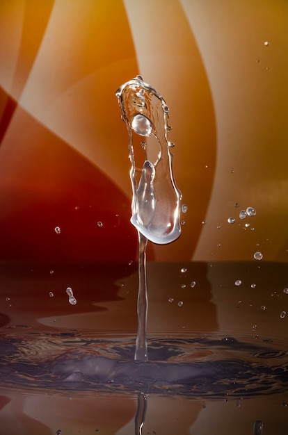 Beautiful still life with water