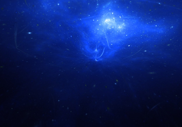 Free photo blue sky universe background