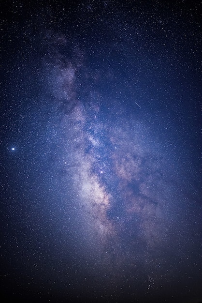 Free photo blue and white starry night sky