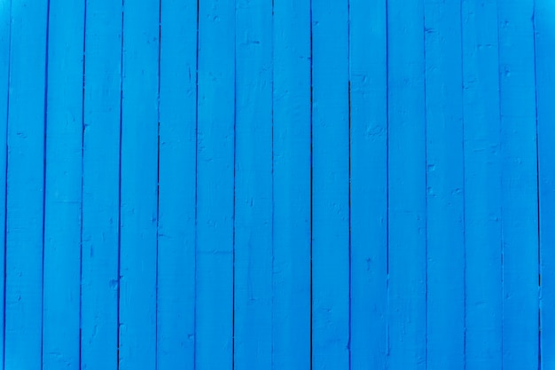 blue wooden wall