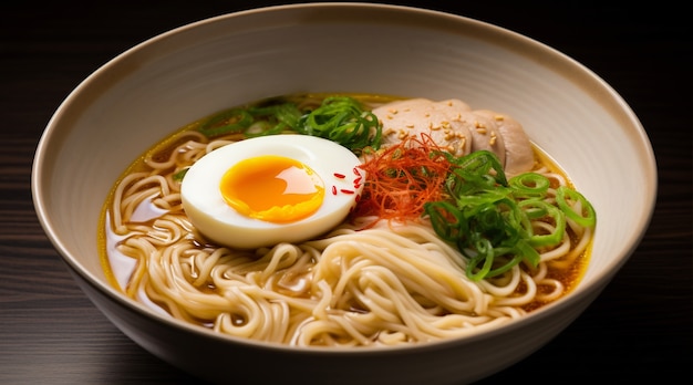 Foto gratuita ciotola con delizioso ramen