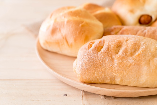 Foto gratuita pane in lastra di legno