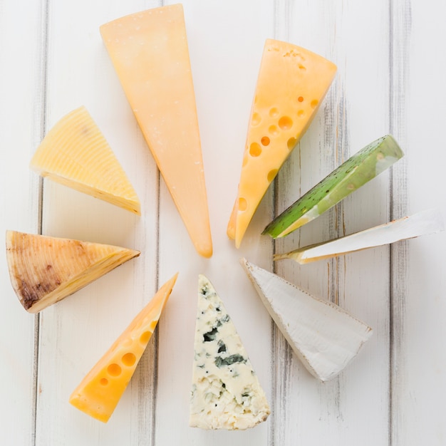 Free photo cheese appetizer