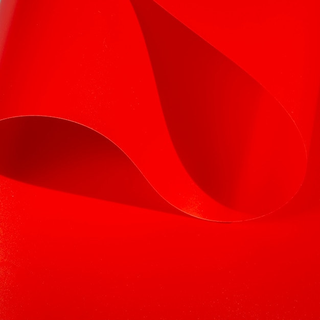 Free Photo close-up abstract paper design in red shades