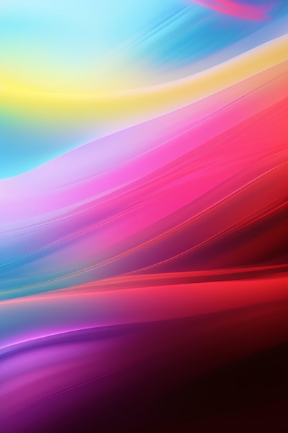 Free Photo colorful abstract background with a rainbow and a light effect.