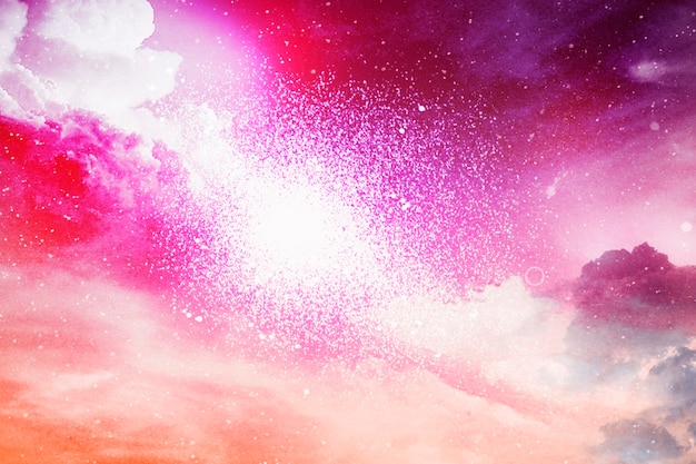 Free Photo colorful abstract universe textured background