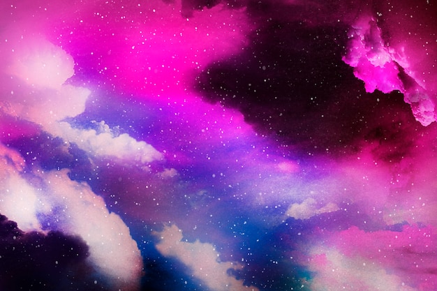 Free photo colorful abstract universe textured background