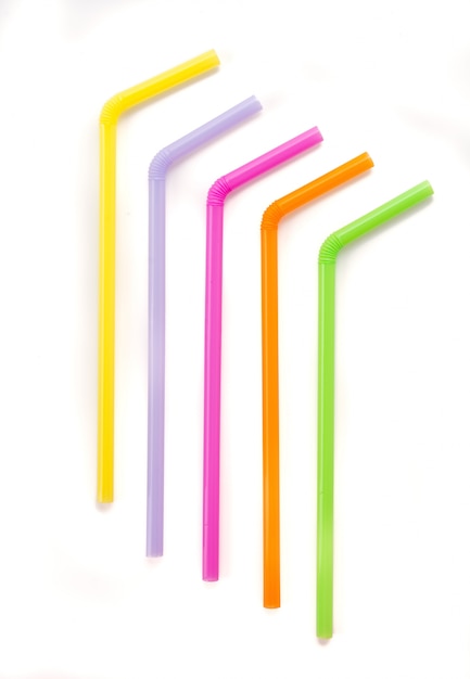 Free photo colorful straw