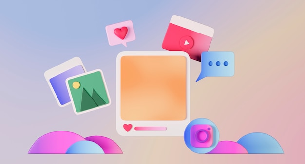 Free photo communication and social media icons