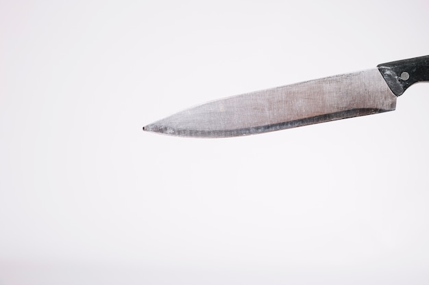 Free photo creepy steel knife