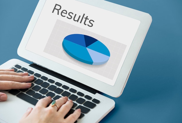 Free photo data analysis results summary graph chart word graphic