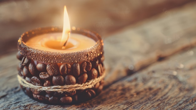 Foto gratuita delizioso caffè biologico, natura morta.