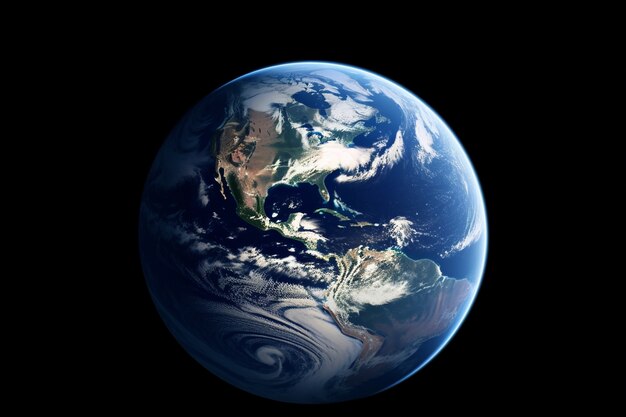 Earth seen from space