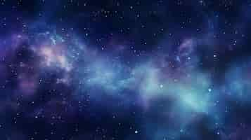 Free photo fantasy style galaxy background