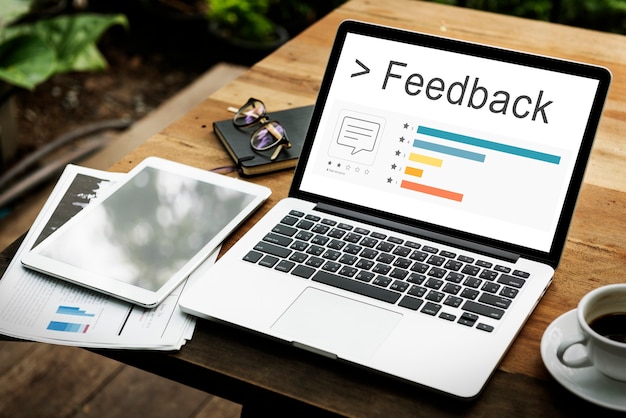 Free photo feedback comment survey support response bar word