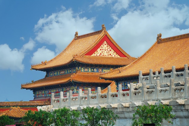 Free photo forbidden city in beijing china