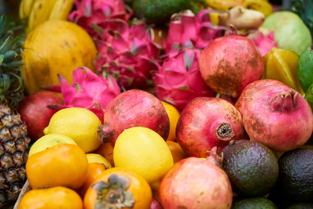 Free Photo fruits with red scales