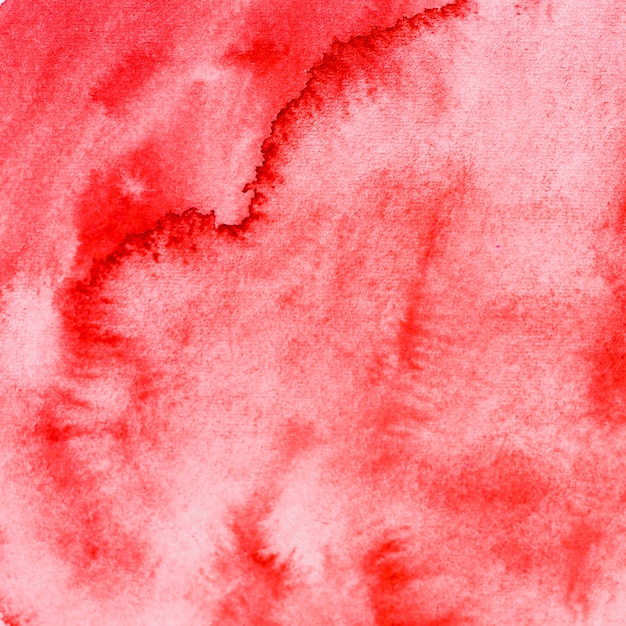 Free photo full frame background of red watercolor paint