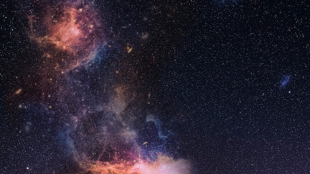 Free photo galaxy in space textured background