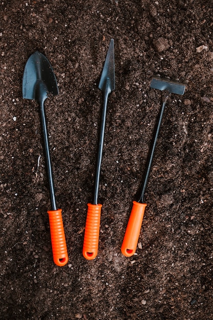 Free photo gardening tools