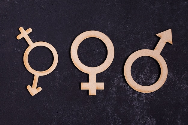 Gender equality concept icon