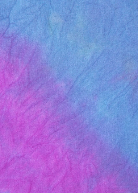 Gradient tie-dye textile