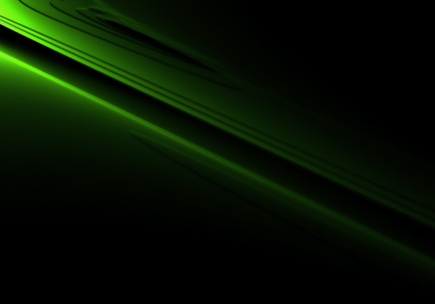 Free photo green lights background