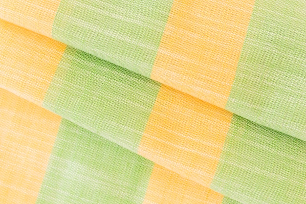 Free photo green and yellow natural fabric linen texture for design