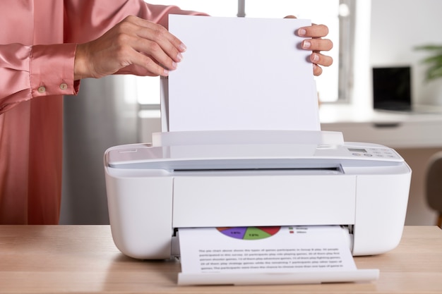 Free photo home printer based on toner