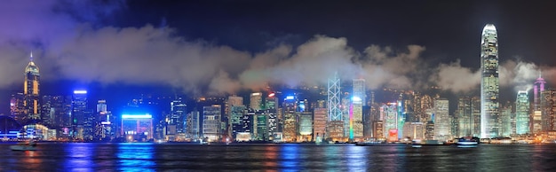 Free photo hong kong skyline