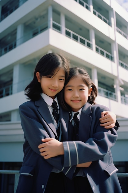 무료 사진 추상적 미래 학교 교실의 아이들