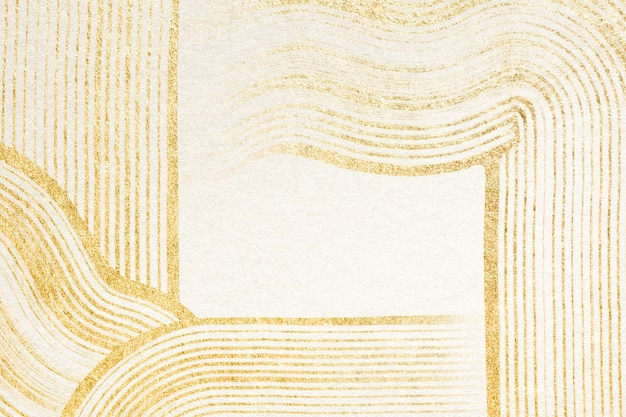 Free photo luxury gold textured background in beige abstract art