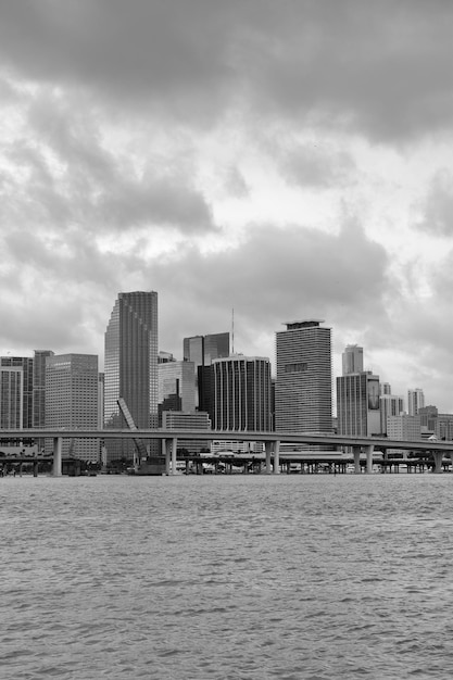 Free photo miami skyline