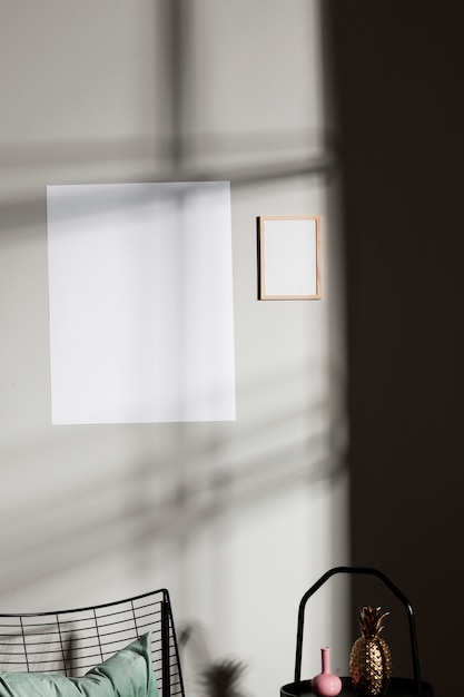 Foto gratuita interior design minimalista